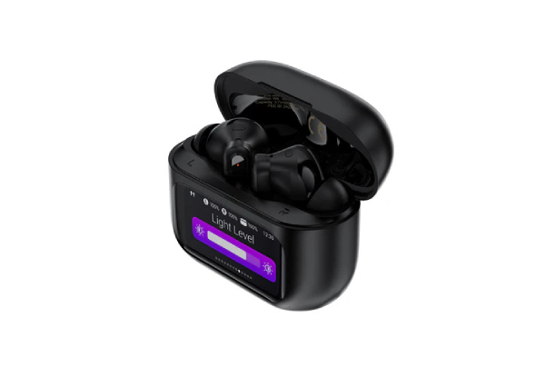 Acefast TWS Earbuds with Smart Screen, Noise Cancelling & IPX4