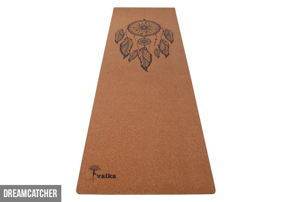 Natural Cork Yoga Mats - Four Styles Available