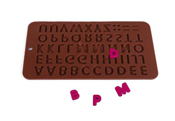 Letters & Numbers Mould Set