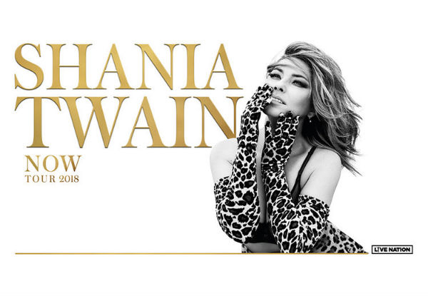 Last Chance Ticket to Shania Twain - Now Tour, 19th December 2018 at Spark Arena - Options for All Remaining Tickets (Booking & Service Fees Apply)