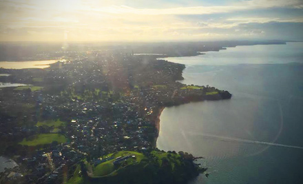 From $299 to Travel in Style with a Waiheke/Auckland Helicopter Flight & Rental Car Package - Options Available for up to Six People (value up to $2,154)