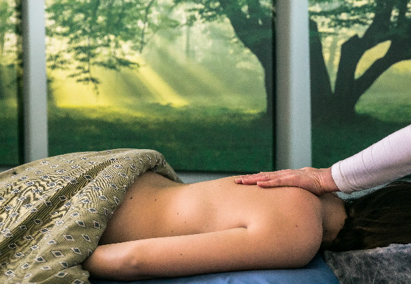 Relaxation Therapeutic Massage incl. a $20 Return Voucher  -  Options for AromaStone Emotional Health, Pain Relief, or a 60-Minute Counselling Session