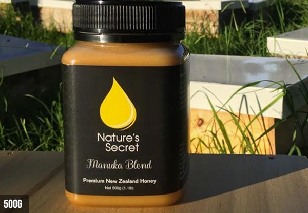 New Zealand Mānuka Blend Honey - Options for 250g or 500g