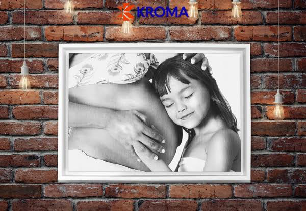 20x30cm Framed Canvas - Options for up to 40x60cm incl. Pick-up or Delivery