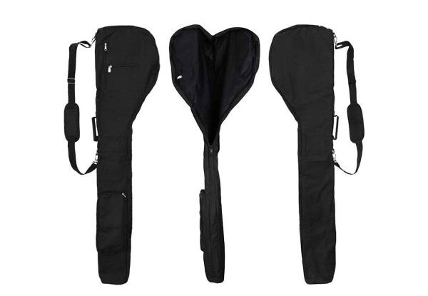 Portable Nylon Golf Club Carry Bag - Option for Two