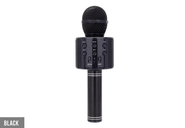 Wireless Bluetooth Karaoke Microphone - Three Colours Available