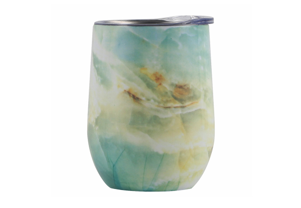 Stemless Wine Tumbler - Available in Two Colours & Options for Two-Piece