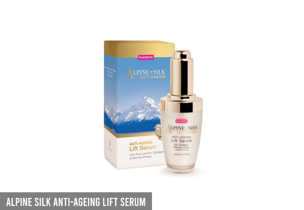 Alpine Silk Anti-Ageing Skin Range - Five Options Available