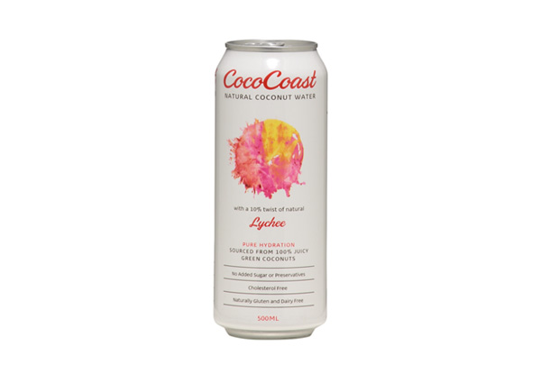 12-Pack CocoCoast Natural Coconut Water - Range of Flavour Combination Packs Available
