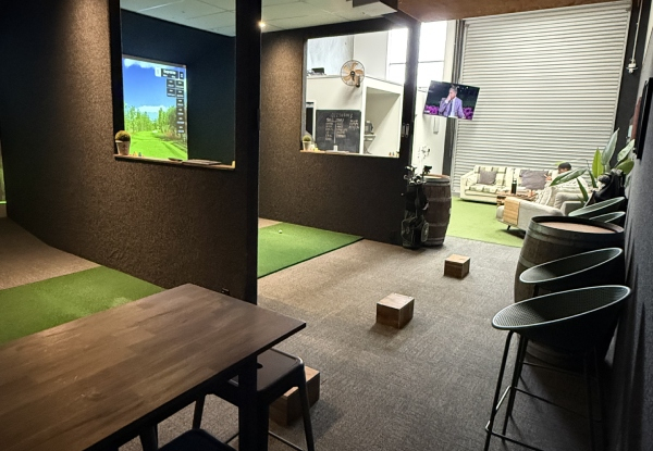150-Minute Golf Simulator & Social Package at Loft18 for up to Six People