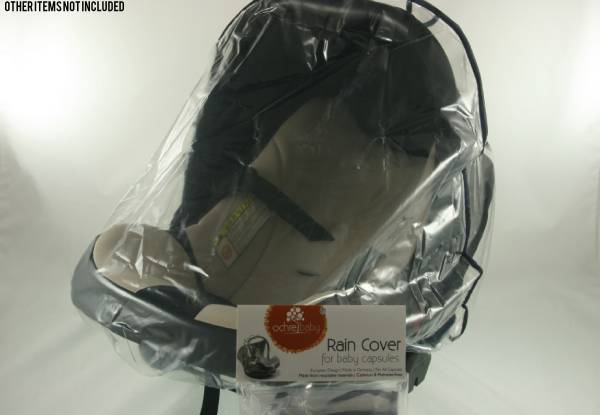 Universal Baby Capsule Rain Cover - Option for Two Covers
