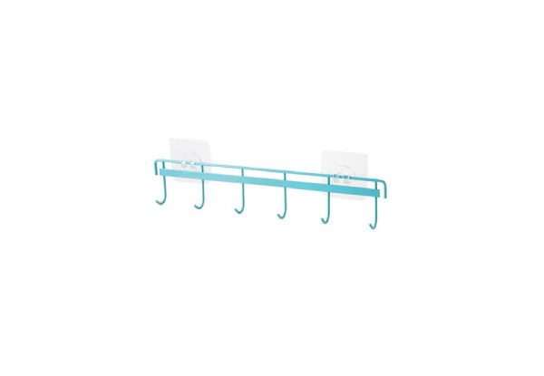 Wall Hanging Hook Storage Rack - Available in Four Colours