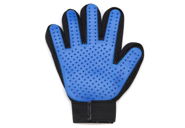 Pet Grooming Glove - Four Colours Available - Option for Left & Right Hand