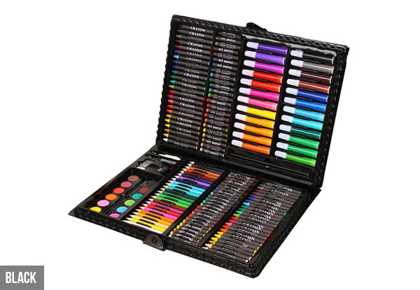 168-Piece Mega Art Set - Two Colours Available with Free Delivery