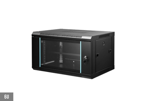 19-Inch Deep Wall Mounted Network Server Cabinet - Available in Four Options