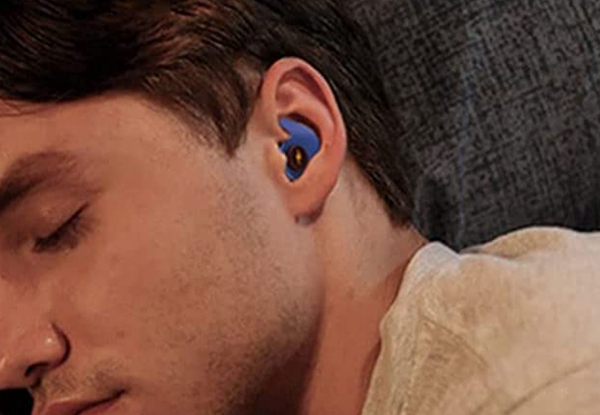 Noise-Cancelling Ear Plugs for Sleeping -  Two Colours Available