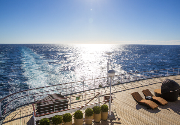 Per-Person, Quad-Share, Four-Night Auckland to Sydney Cruise Onboard Pacific Aria in an Interior Cabin - Options for Triple-Share & Twin-Share in an Oceanview, Obstructed Oceanview or Balcony Cabin