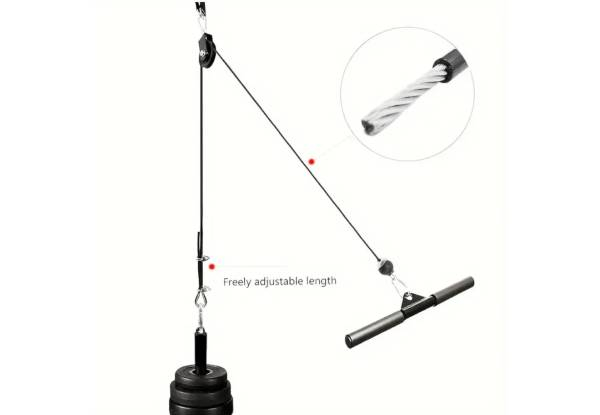 Home Cable Pulley System Set