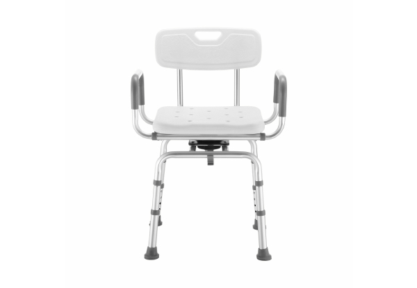 Adjustable 360-Degree Swivel Shower Chair