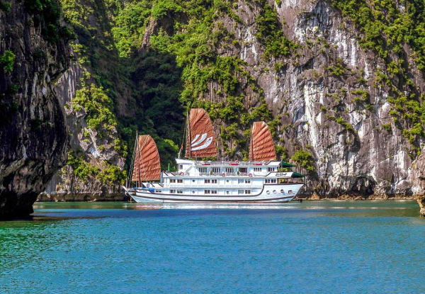 Per Person Twin-Share 15-Day Discovery of Vietnam & Cambodia Tour incl. Ha Long Bay Cruise, Hoi An City Tour, Foodie Tour, Cai Be Floating Market & Temples of Angkor
