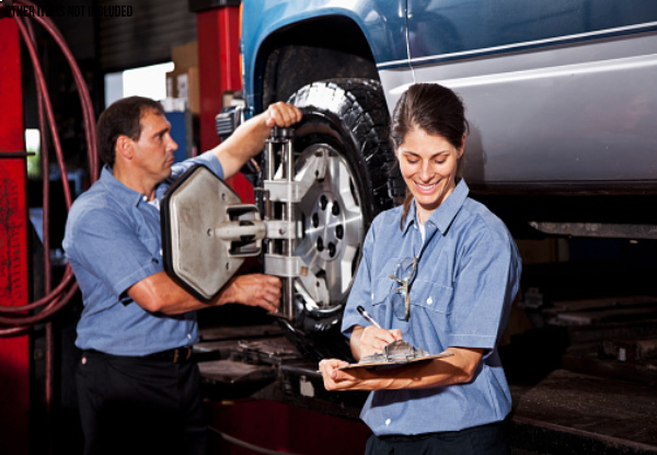 Full Four Wheel Alignment - Options for a Comprehensive Car Service or Both