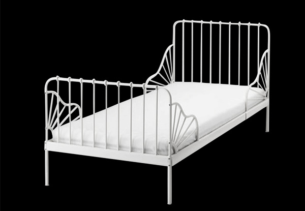Ikea Minnen Extendable Slat Bed Frame