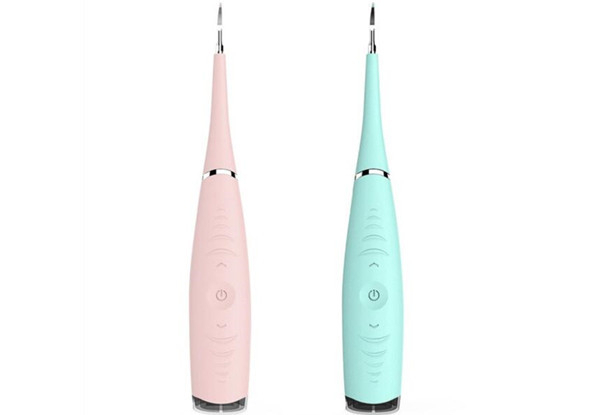 Portable Electric Ultrasonic Oral Cleaner Tool - Two Colours Available