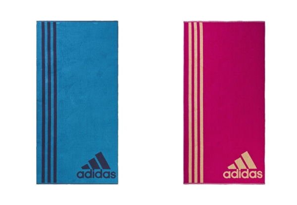 Two-Pack of Adidas Towels - Two Colours Available & Options for Three or Four