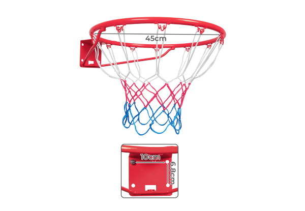 Centra 45cm Basketball Ring Hoop Net