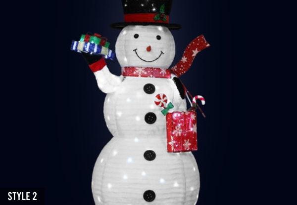 150cm 3D Snowman LED Christmas Light - Two Styles Available