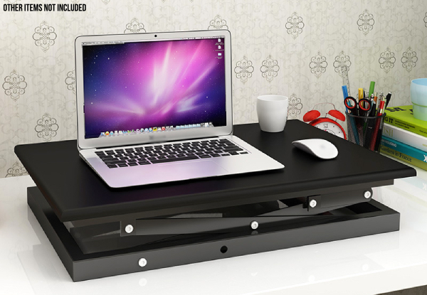 Ergonomic Sit-to-Stand Laptop Desktop Table (Essential Item)