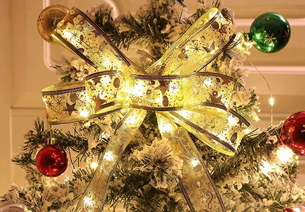 Christmas Ribbon Fairy String Light - Six Styles Available