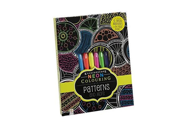 Neon Colouring Patterns Kit
