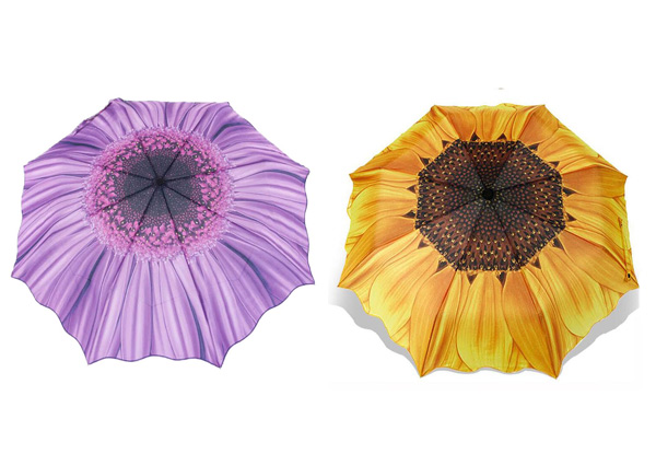 Flower Umbrella - Two Colours Available with Free Delivery