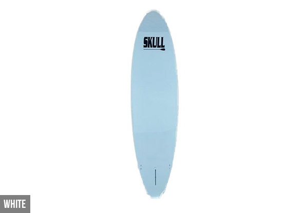 Skull Paddleboard with Leash - Two Sizes Available - North Island Urban Delivery Only