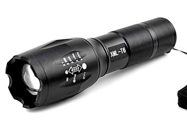 1000-Lumen Military Style Flashlight with Free Delivery