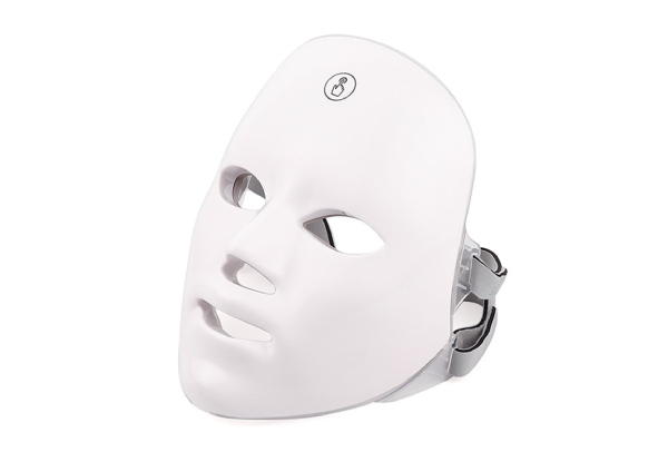 Seven Colour LED Light Therapy Face Mask - Option for Two-Pack