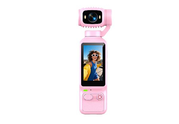 Extreme Pocket 360 Gimbal Vlogging Camera - Pink