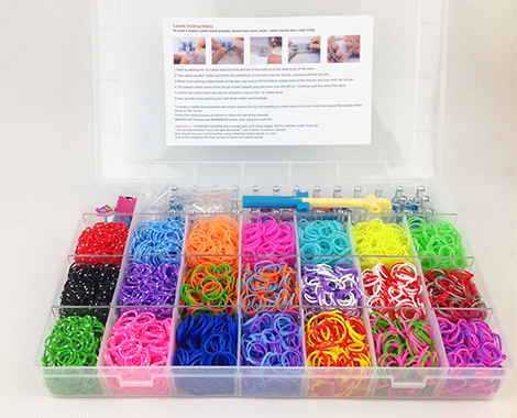 Rubber Band Bracelet Loom Kit • GrabOne NZ