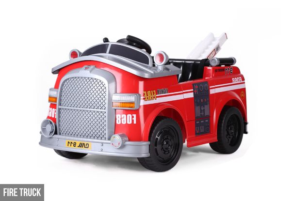 Children's Ride-On Car or Truck Range - Seven Options Available