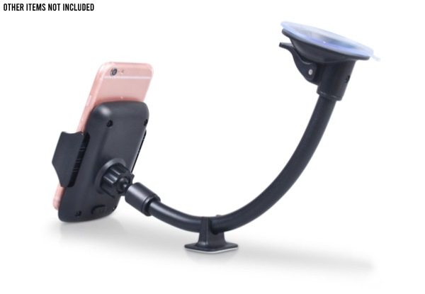 Car Suction Cup Phone Clip Mount