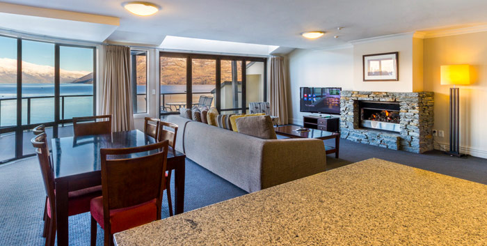 $342 for a Queenstown Luxury Escape for up to 4 People incl. One Night Stay in a  2 Bedroom Lakeview Suite, $100 Dining Voucher at Public Kitchen and Bar, A Tasting Platter, Bottle of Wine on Arrival and Breakfast (value $489)