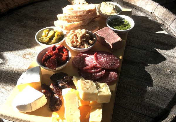 Artfully Assembled Grazing Platter & Two Naturally Crafted Tap Beers for Two People - Valid Any Sunday in July or August