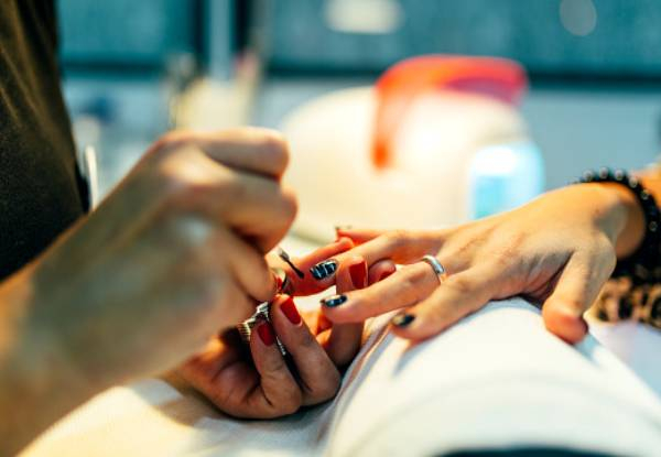 Manicure & Pedicure Package - Option for Full Set of SNS