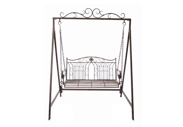 Black Garden Swing Seat