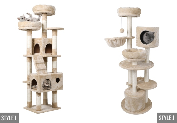 Cat Tree Tower Range - 10 Styles Available