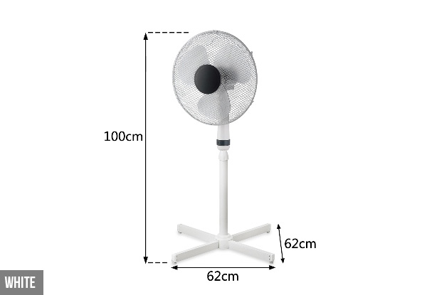 Standing Floor Fan - Option to incl. Remote