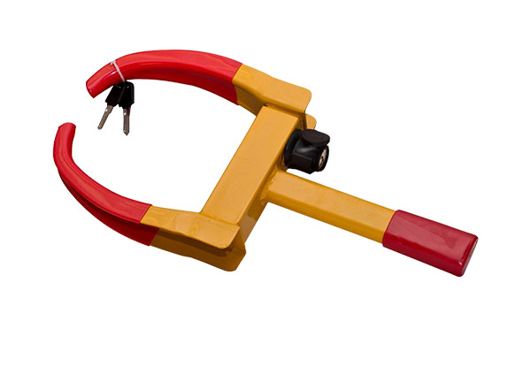 Steel Wheel Clamp with Two Keys