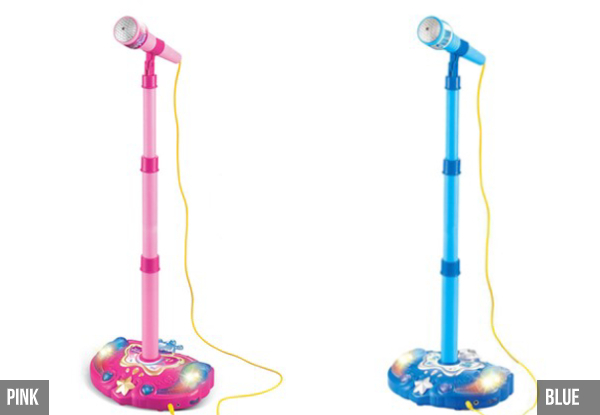 Microphone Toy with Light Effect - Available in Two Colours