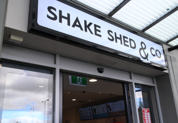 Two Large Shakes & Fries at Shake Shed & Co